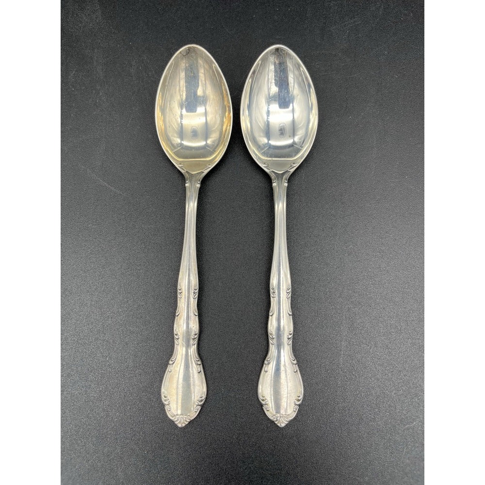 Sterling Silver Andante Teaspoon Set By Gorham Silver 2 Pieces